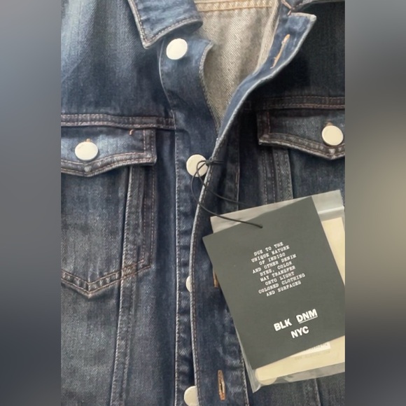 BLK DNM Jackets & Blazers - BLK DNM Indigo Denim Jacket